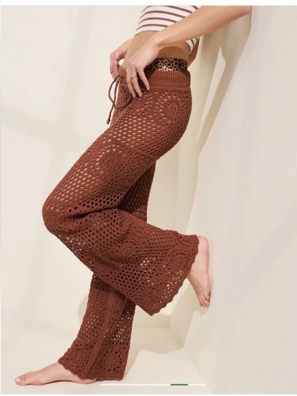 Aerie Crochet Party Pant -NWT